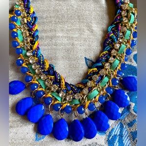 Multi color fashion necklace! New condition!